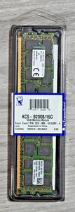 Kingston Technology 16 GB 1600MHz (PC3-12800) Reg ECC 1.5V Memory Module - Picture 1 of 2