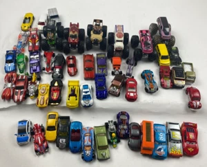 HOT WHEELS, MATCHBOX, DISNEY CARS MIXED LOT OF 40 PLUS LOOSE CARS - Picture 1 of 4