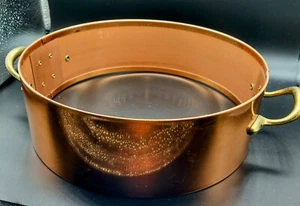 Vintage Runde Kupfer Jello Kuchenform Bauernhaus Wandhängedekor - Bild 1 von 9