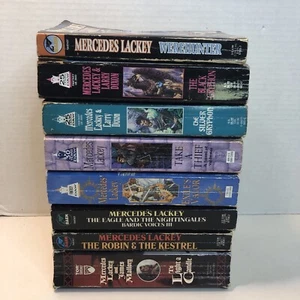8 Mercedes Lackey Bücher Lot Taschenbuch Bardic Stimmen Valdemar Magierkriege Obsidian - Bild 1 von 21