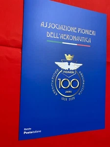 FOLDER AERONAUTICA 100° ASSOCIAZIONE PIONIERI 2023 co n ERINNOFILO VED.FOTO - Photo 1/3