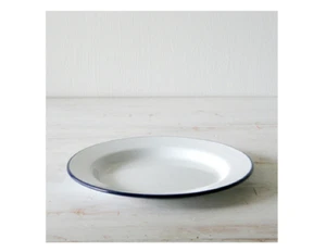 Falcon Enamel 24cm Pie Plate - Picture 1 of 3