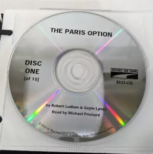 The Paris Option By Robert Ludlum Gayle Lynds Audiobook on CD Disk - Picture 1 of 8