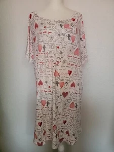 FLORA NIKROOZ Womens Size XL Sleepshirt NWT Stretch Fabric Nightgown - Picture 1 of 9