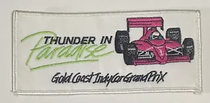 GOLD COAST INDY CAR GRAND PRIX EMBROIDERED CLOTH PATCH MANSELL TRACY ANDRETTI - Foto 1 di 2