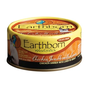 Earthborn Holistic Chicken And Liver Jumble Grain-Free Moist Canned Cat Food - - Picture 1 of 1