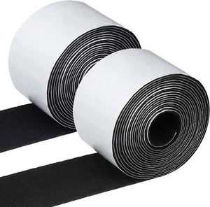 2 Pack Felt Strips with Adhesive Backing Black Felt Strips Self Adhesive Felt - Picture 1 of 7