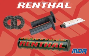 RENTHAL BAR PAD, GRIPS, GRIP GLUE, DONUTS MOTOCROSS ENDURO BLACK/ORANGE - Picture 1 of 1