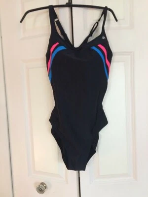 Traje de baño Aqua Sphere para mujer 12 SIENA NEGRO AZUL ROSA Sujetador incorporado Foto 1 de 4