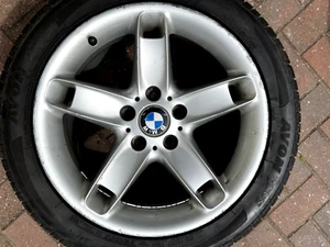 BMW 5ER E39 STYLE 49 17 ZOLL ALUFELGE 1095442 8Jx17 IS20 BESCHÄDIGT - Bild 1 von 11