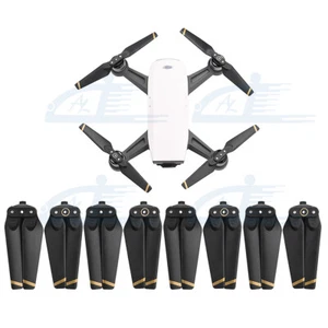 4 pairs 4730F Quick-Release Foldable Propellers Blades Gold for DJI Spark Drone - Picture 1 of 11