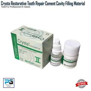 Crysta® Superior Strong Teeth Repair Fix Permanent Cement Cavity Filling Kit - Bild 1 von 10