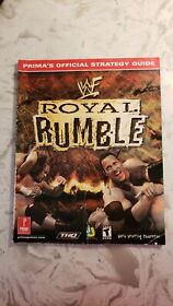 WWF Royal Rumble Prima's Official Video Game Strategy Guide Sega Dreamcast