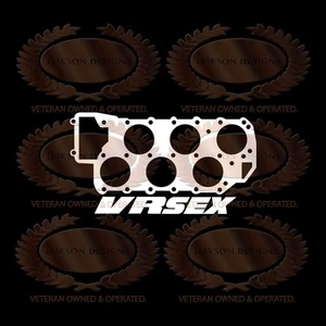 VRSEX Funny Decal Sticker For VW Volkswagen VR6 Engine Motor Exhaust Sound VRT - Picture 1 of 1