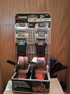 Keeper High Tension Ratchet 12 ' X 500 LBS. 2 Pack - Picture 1 of 3