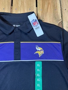 NFL Apparel Minnesota Vikings Hombre Polo Púrpura Talla XLarge - Imagen 1 de 5