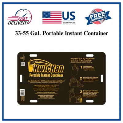 33-55 Gal. Contenedor instantáneo portátil Foto 1 de 4