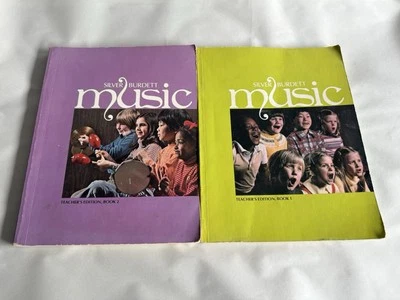 Vintage Silver Burdett Music 1981 Textbooks & Teacher's Edition Book 1-2 - Image 1 of 4