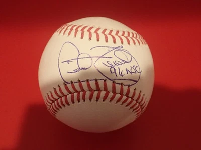 Cecil Fielder Signed MLB Baseball W/96 WSC Beckett 4W0295799 - Image 1 of 3