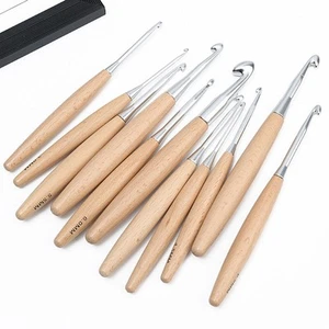 Crochet Set Crochet Hook 6-12 Mm Crochet Hooks Multiple Sizes Stainless Steel - Picture 1 of 15