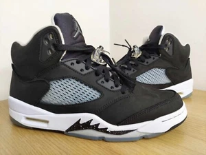 Nike Air Jordan 5 Retro Moonlight Mens Basketball Shoes Trainers UK 8.5 - Picture 1 of 12
