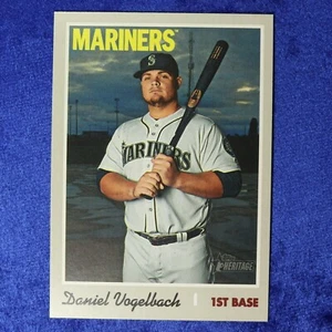 2019 Topps Heritage SP Card #706: Daniel Vogelbach (THSP-733) - Picture 1 of 2
