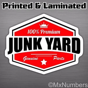 Genuine Junk Yard Parts Sticker Decal Vintage Hot Rod Bug Bus Race 4x4 Built VW - Picture 1 of 1