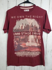 Underground Music Movement 1991 UMM Shirt Italy Soft Mens Sz Medium - Picture 1 of 11