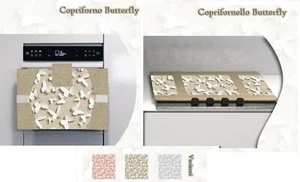 Copriforno Copri Forno + coprifornello modello farfalla Vari colori - Foto 1 di 4
