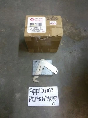 NUEVO PESTILLO PUERTA HORNO GAMA FSP/WHIRLPOOL 3196119 ENVÍO GRATUITO Foto 1 de 3