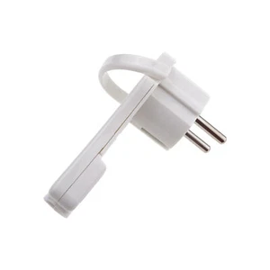 Flachstecker Winkelstecker Schukostecker Flacher Schuko Stecker [ extraflach - Bild 1 von 4