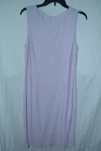St. John Soft Boucle Knit Dress Sheer Lilac SZ8 - NWT - Picture 1 of 2