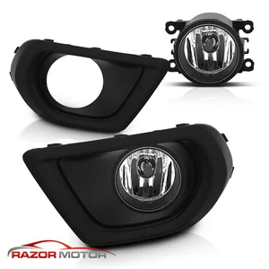 Par de luces antiniebla para parachoques de conducción con lente transparente para Subaru Forester 2014-2016 2015 - Imagen 1 de 11