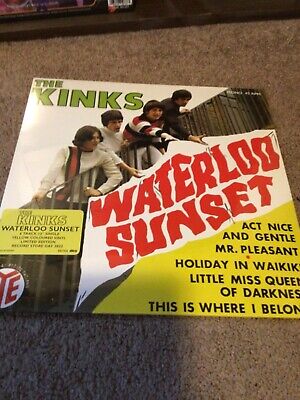 The Kinks Waterloo Sunset Yellow Colored Vinyl Limited Edition RSD 2022 • 10.50$
