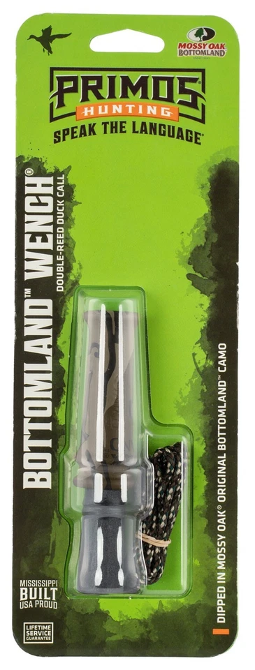 Primos PS821 Wench Open Call Attracts Ducks Mossy Oak Original BottomLand Polyca - Image 1 of 1