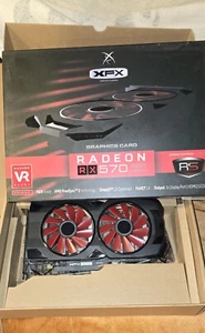 XFX AMD Radeon RX 570 4GB GDDR5 OC+ (RX-570P42 VA.2) RS XXX Edition - Picture 1 of 4