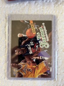 1997-98 Fleer Chris Garner Guarded by Kobe Rookie Toronto Raptors #165
