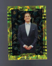 2021 Super Glow Mark Cuban GOLD Cracked Ice #41 Mavericks Owner #3/10 !!