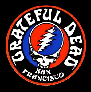 Grateful Dead SYF Logo Sticker Decal Jerry Garcia Hippie Biker Rock n Roll - Picture 1 of 1