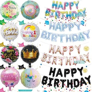 Juegos de globos de ocasión premium - Cartas de cumpleaños lema helio 18 pancarta - Imagen 1 de 13