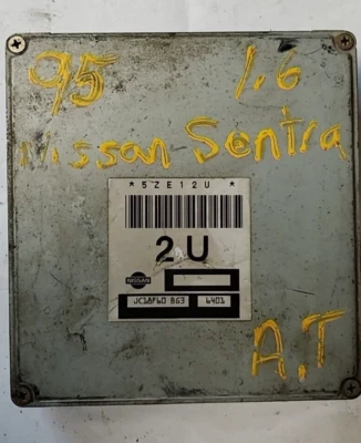 1995 Nissan Sentra ECU ECM компьютер JC18F60 BG3 - Изображение 1 из 3
