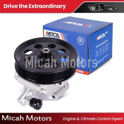 Power Steering Pump Fit 2011-2014 Ford E-150 E-250 Econoline Wagon 4.6L 5.4L Foto 1 de 4