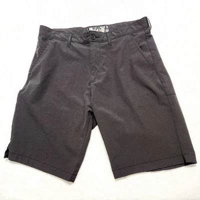 Pantalones Cortos Chinos Hudson & Barrow Para Hombre 32 Negro Poliéster Secado Rápido Performance Tech Foto 1 de 4