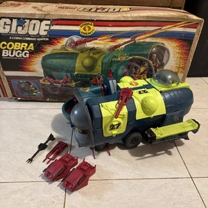 BUGG HASBRO 1988 GI JOE COBRA VINTAGE con caja mayormente completa - Imagen 1 de 15