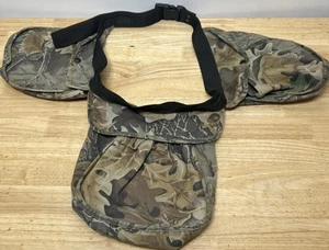Realtree Advantage Vintage Bird 3 Pouch Hunting Waist Bags Camo Adjustable - Picture 1 of 10