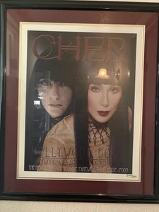CHER HOLLYWOOD BOWL LIMITED EDITION LITHOGRAPH 304/350 FRAMED - Picture 1 of 3