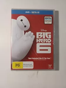 Big Hero 6 (2014) DVD Region 4 Brand New & Sealed Disney Family Movie Free Post - Picture 1 of 6