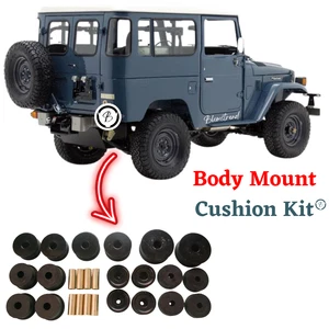 SET Toyota Land Cruiser FJ40 BJ40 (1975-1984) Body Mount Cushion Kit - Picture 1 of 6