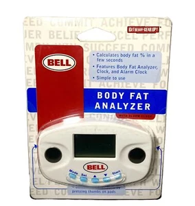 BELL Hand-Held Body Fat Analyzer - Palm-Size - simple to use! LCD - Picture 1 of 5