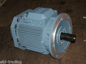 5.5KW ABB ELECTRIC MOTOR 1500RPM 3 PHASE 4 POLE 7.5HP IE2 FLANGE MOUNTED B5 - Picture 1 of 4